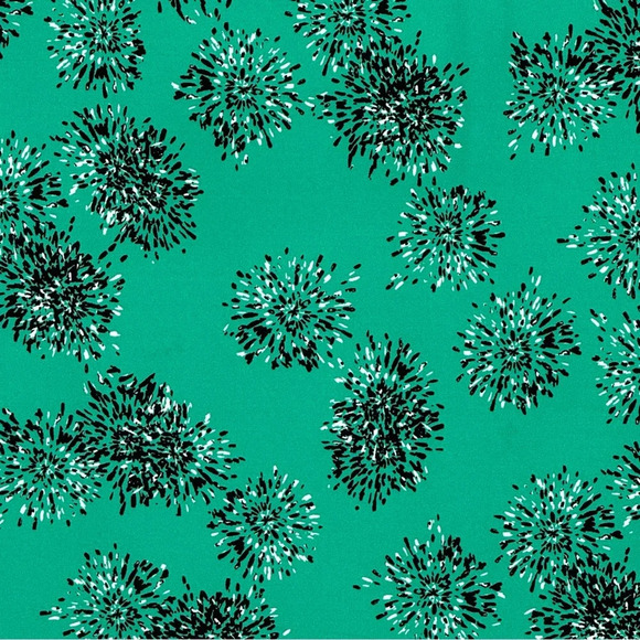 Lane Bryant 14 16 XL Shirt Top Green Floral Short Sleeve Keyhole Round Neck - Picture 2 of 7